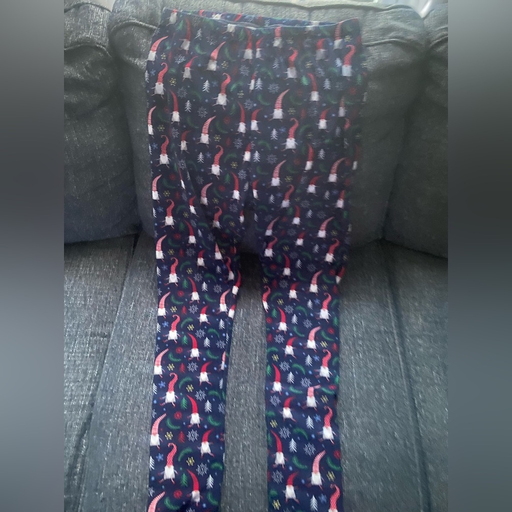 Gold Medal International Festive Gnome Navy Leggings